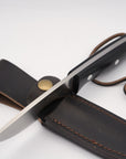 Talon™ Knife with Leather Sheath